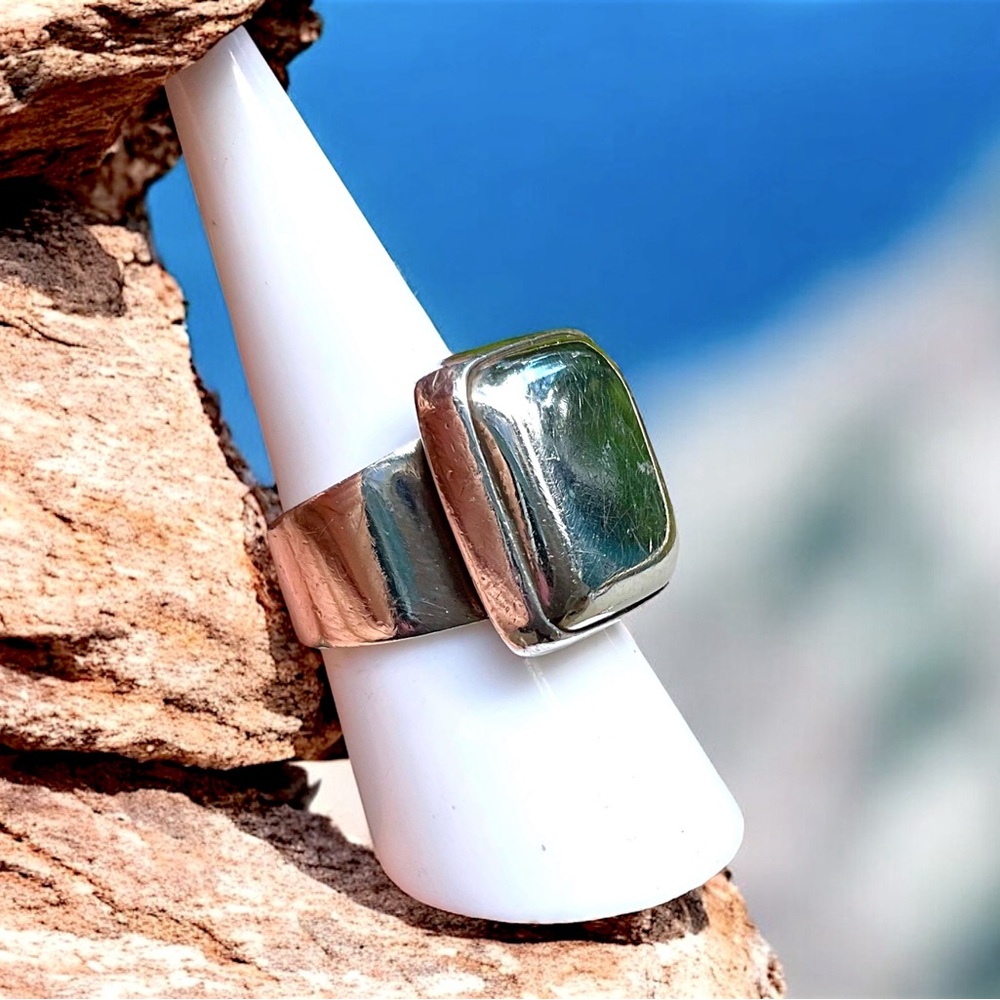 Vintage Solid Sterling Ring - image 7